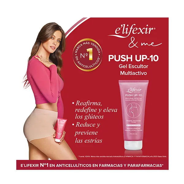 Мультиактивный моделирующий гель Push Up-10 E'Lifexir, 200 ml — фото 3