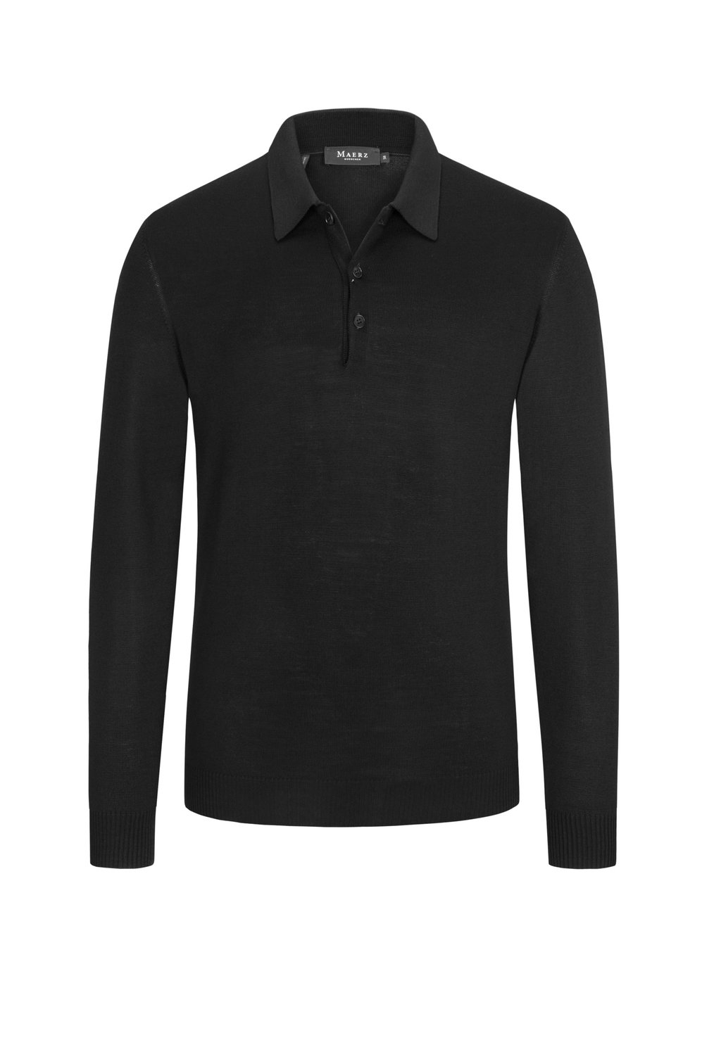 

Футболка с длинным рукавом Polo MAERZ Muenchen, черный