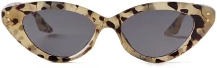 

Женские модные солнцезащитные очки 2027 года в стиле ретро, ​​с разноцветными заклепками, для уличной стрельбы, с защитой от УФ-излучения UV400 MTZJH, C5 Pattern Gray