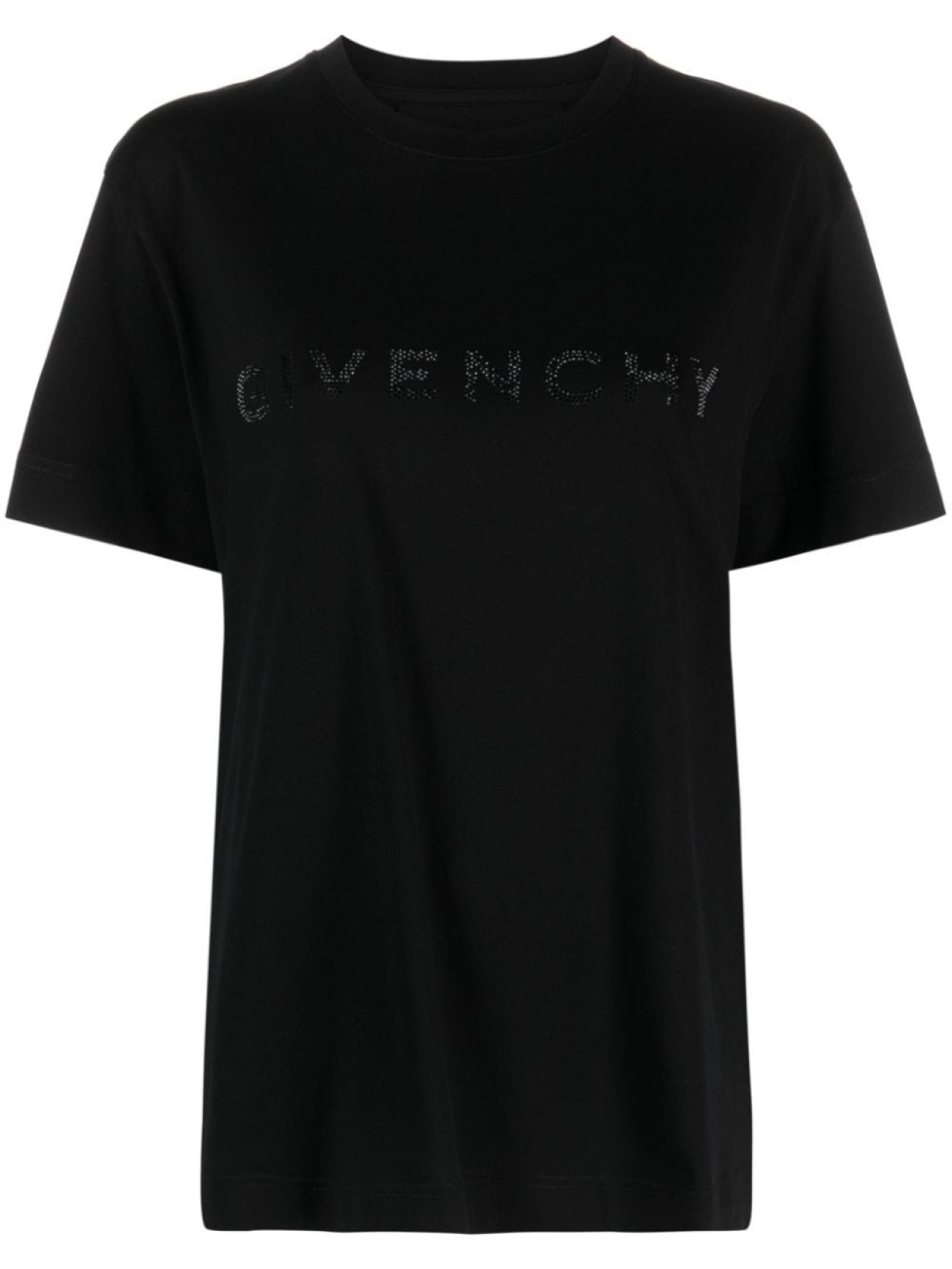 

Givenchy футболка со стразами, черный