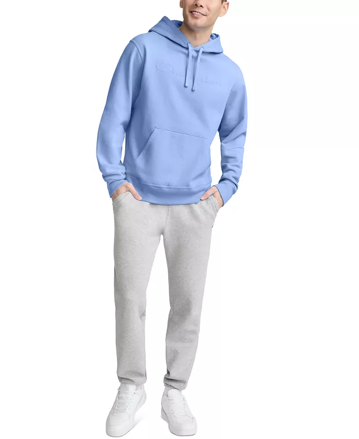 

Мужская толстовка с логотипом и принтом Pullover Hoodie Champion, синий