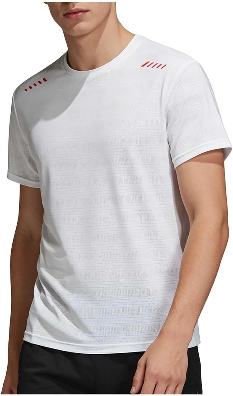 

Мужская футболка Ice Silk для бега с коротким рукавом, быстросохнущая