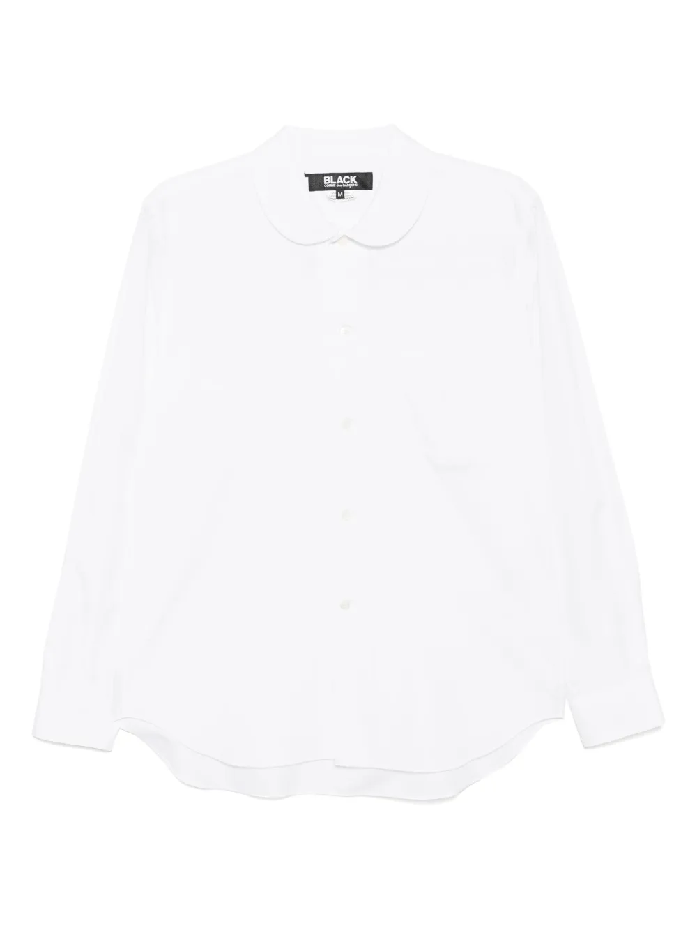 

Рубашка с воротником Питер Пэн Black Comme Des Garçons, белый