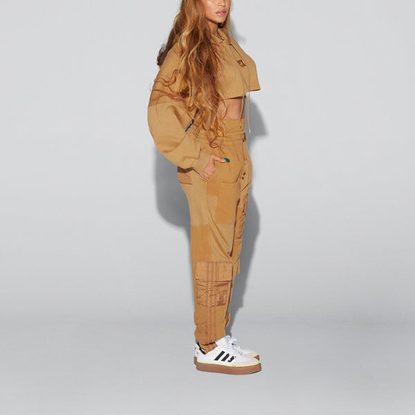 Спортивные штаны adidas originals x Ivy Park Unisex Sports Pants Brown, коричневый — фото 3