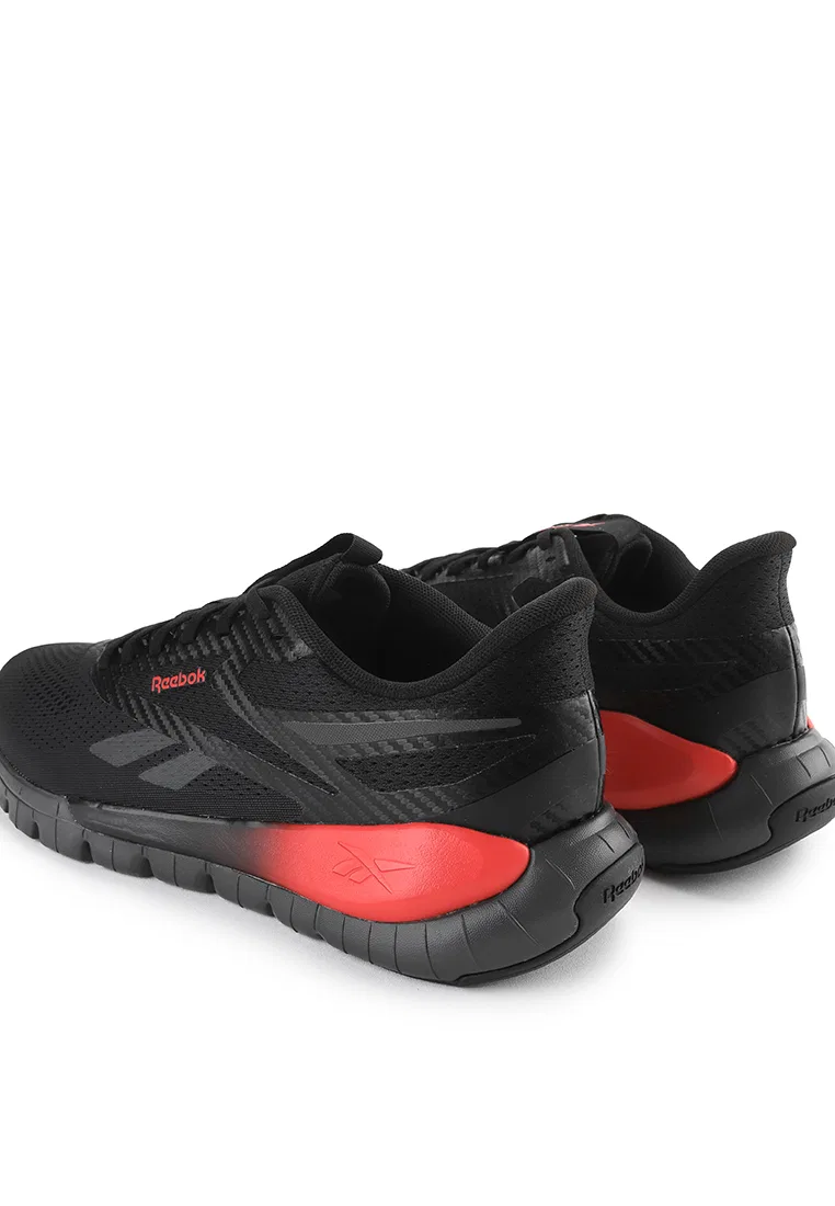 Кроссовки мужские спортивные Flex Trainer Reebok, черный/красный/серый — фото 3