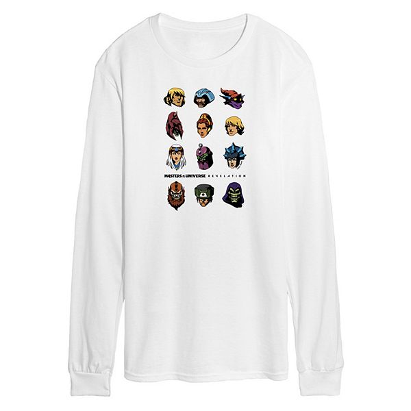 

Мужская футболка с длинным рукавом Masters of the Universe Licensed Character