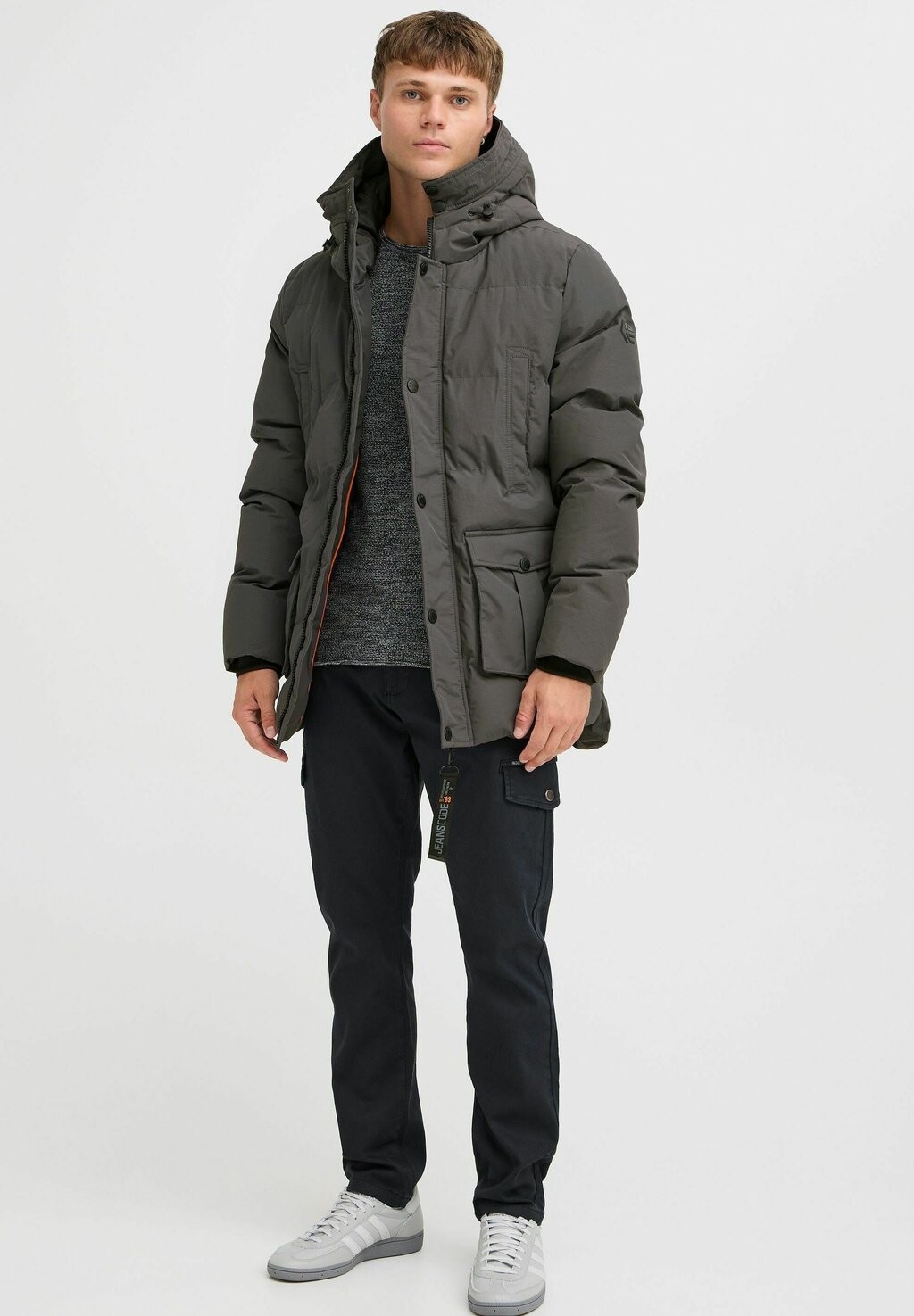

Зимняя куртка STICKS INDICODE JEANS, серый