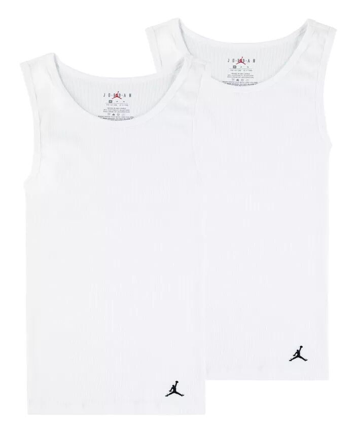 

Базовый майка Big Boys Flight, упаковка из 2 шт Jordan, белый