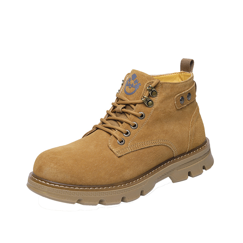 

Take a break Кроссовки Crew Martin Boot 3.5 мужские жёлтые с жёлтой флисовой подкладкой, цвет Yellow Fleece-Lined