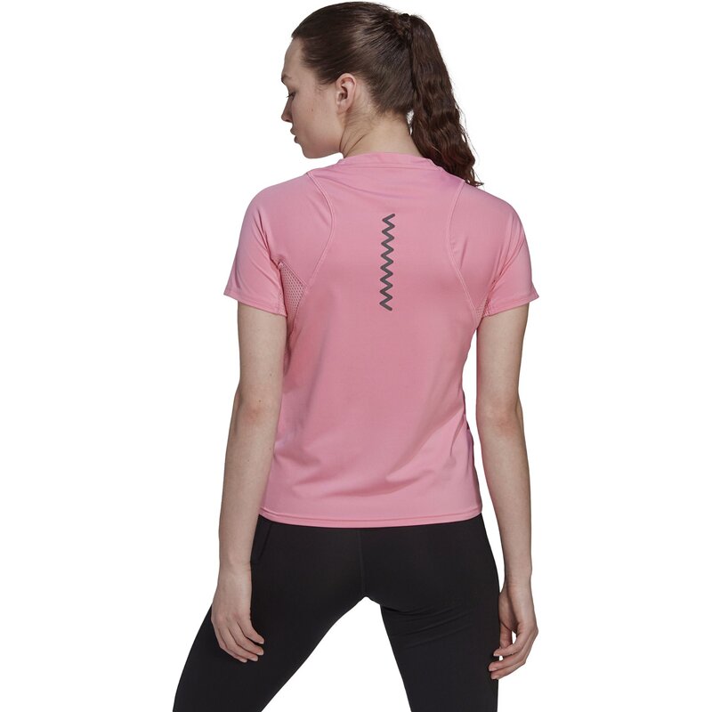 Rn fast pb tee Adidas, цвет blipnk — фото 3