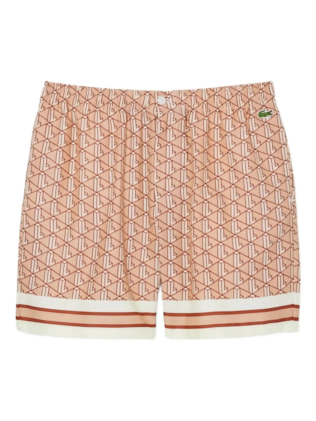 

Шорты с монограммным принтом Lacoste, нейтральный