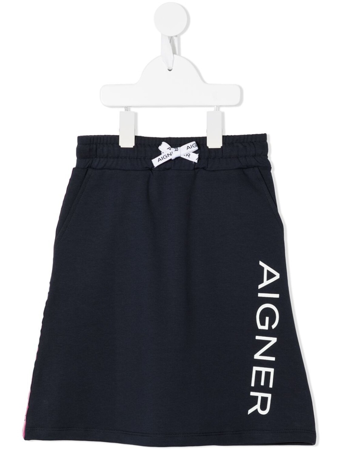 

Aigner юбка с логотипом, синий