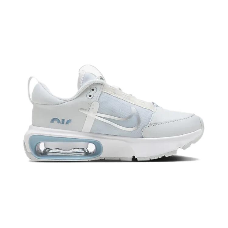 Кроссовки Nike Air Max INTRLK Kids Lifestyle Shoes PS Low-top Light Blue Gray / Old Blue / Metallic Silver / Mountain White, голубой — фото 2