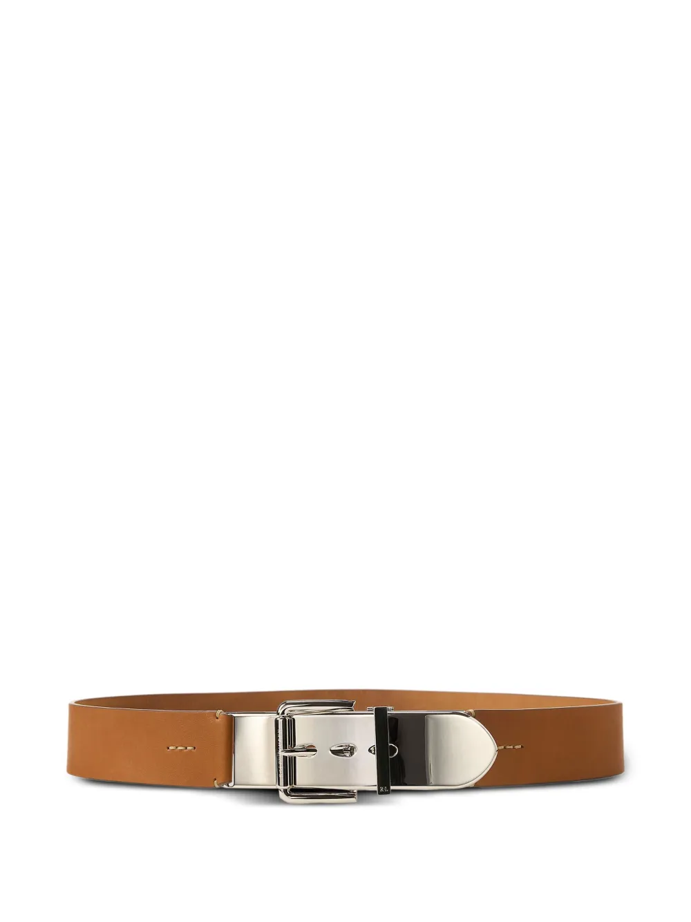 

Ремень с пряжкой Ralph Lauren Collection, коричневый
