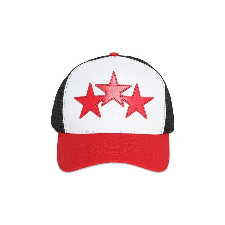 

Бейсболка Amiri 3 Star Trucker Hat, красный