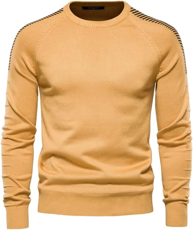 

Men Casual O-Neck Slim Fit Pullovers Men's Sweaters Winter Warm Knitted Sweater for HBDZUUI