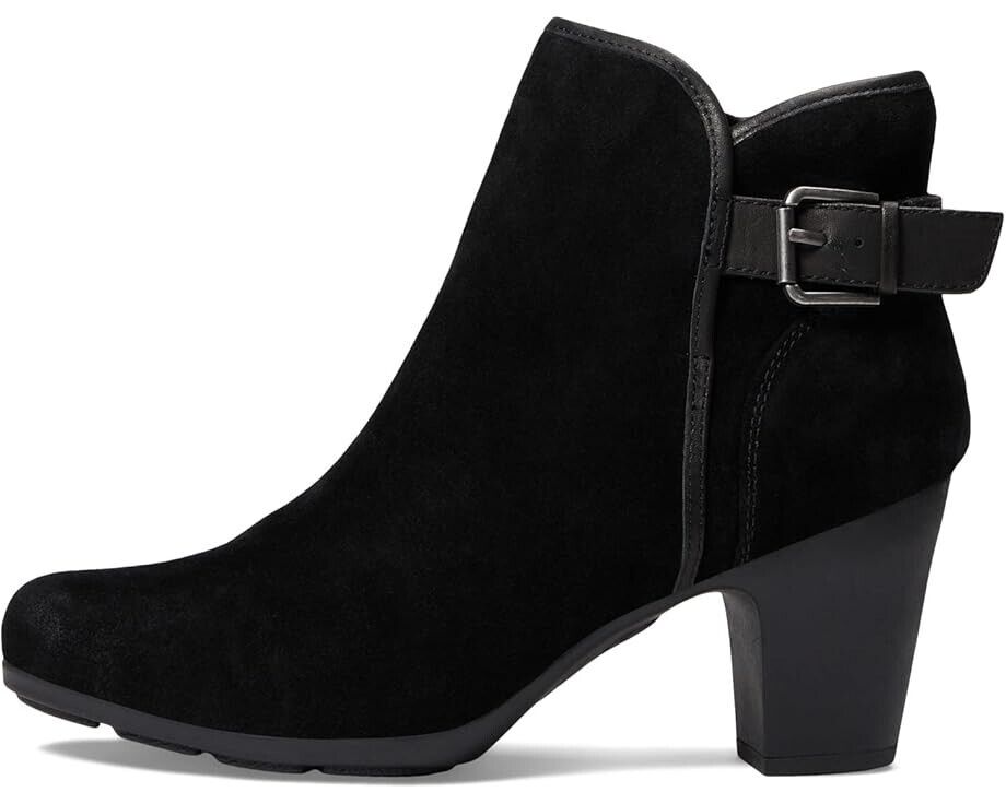 Комфортные ботильоны Namari Женские US 7 Черные Замшевые На платформе Comfortiva — фото 2