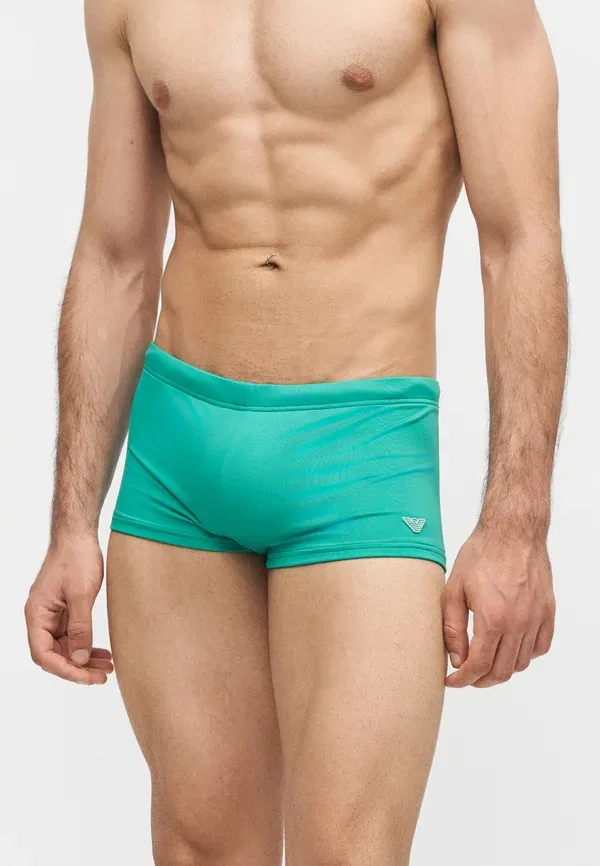 Плавки Emporio Armani Essential beachwear, изумрудный — фото 4