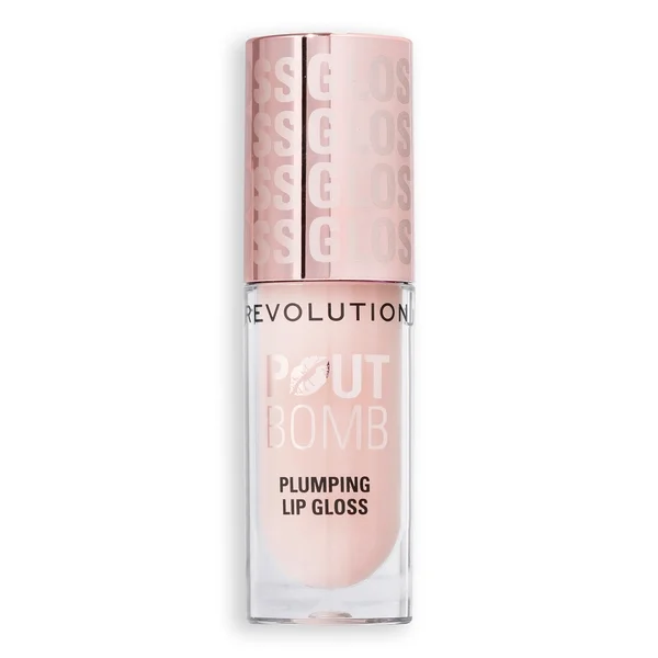 

Гель-Блеск для объема pout bomb 4,5 мл Makeup Revolution, цвет milky sheer holo