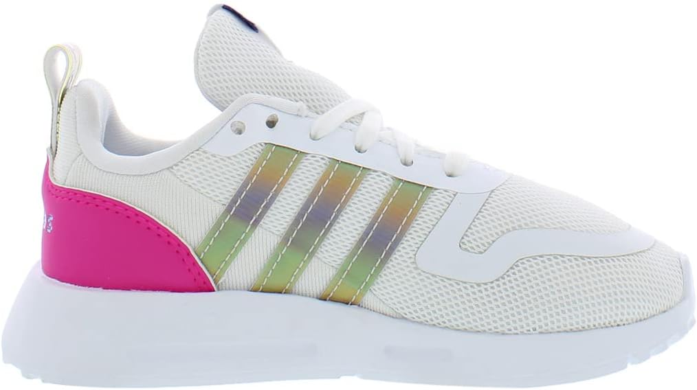 Детские кроссовки adidas Originals для девочек, белый/розовый — фото 3