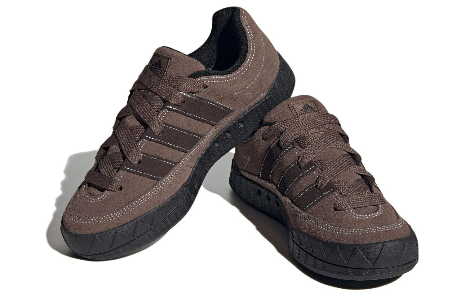 adidas originals Женские кроссовки adidas Adimatic Earth Strata, Темно коричневый — фото 2