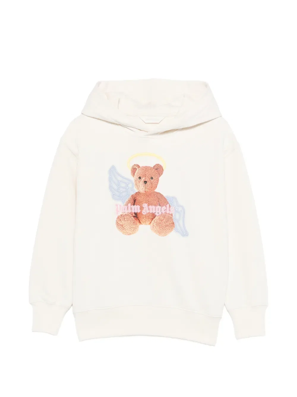 Толстовка с капюшоном "Тедди" Palm Angels Kids, нейтральный