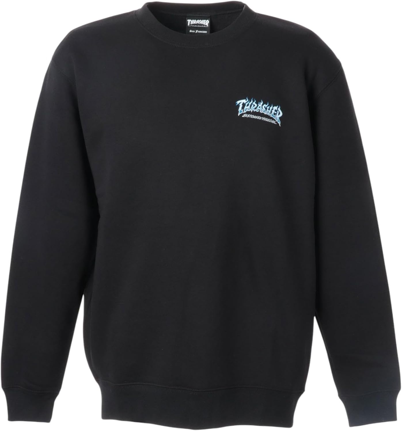 

Мужская толстовка с круглым вырезом и логотипом бренда (классическая модель) Thrasher, черный