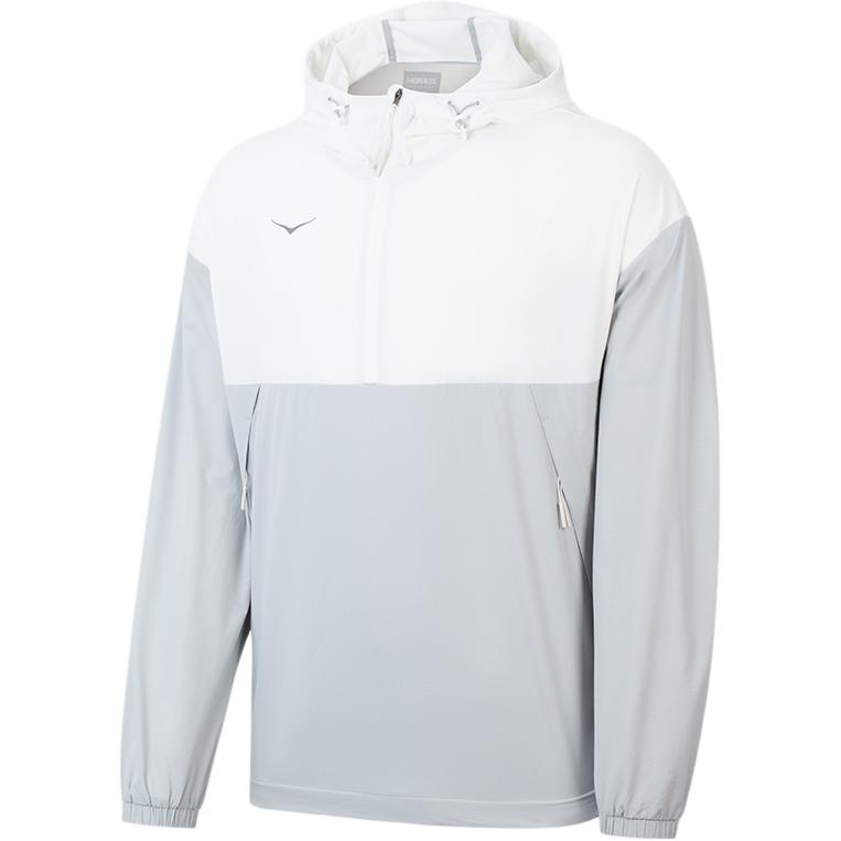 

Куртка OUTDOOR PULLOVER CHN мужская Starlight Gray HOKA ONE ONE, светло-серый