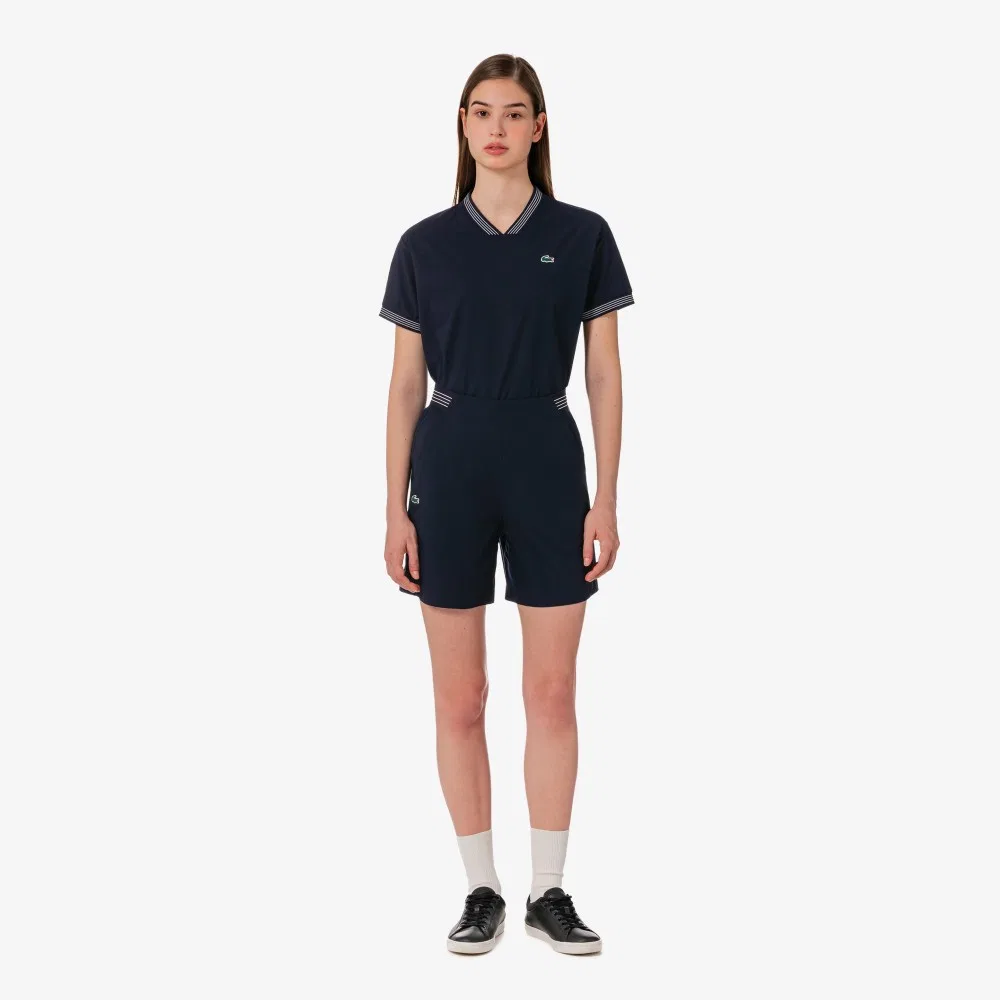 Шорты Lacoste Тканевые, Темно-синие