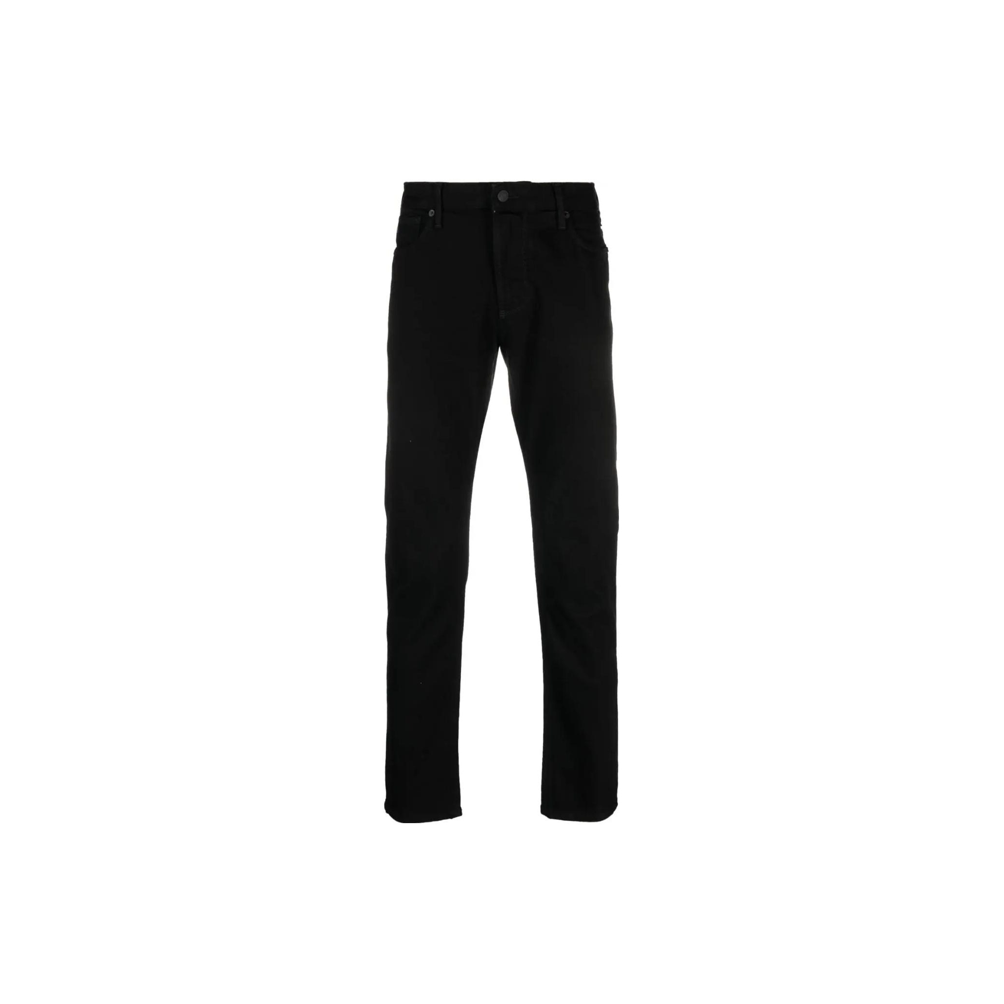 

Джинсы J75 Slim fit Rinse wash EMPORIO ARMANI, черный