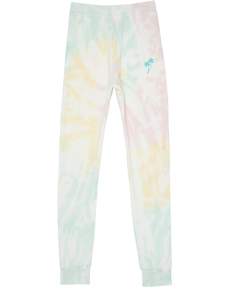 

Брюки Tiny Whales Snow Cone Spiral Tie-Dye Joggers, цвет Multi Tie-Dye