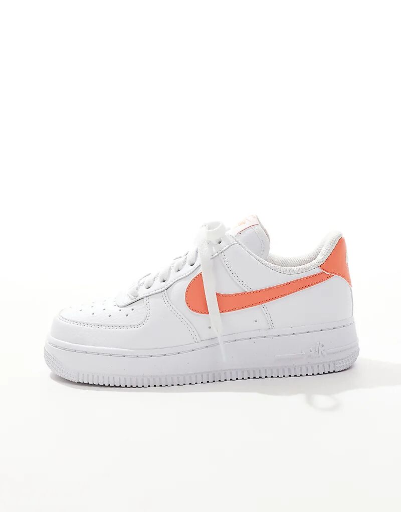 Кроссовки Air Force 1 '07 NN белого и розового цвета Nike — фото 4