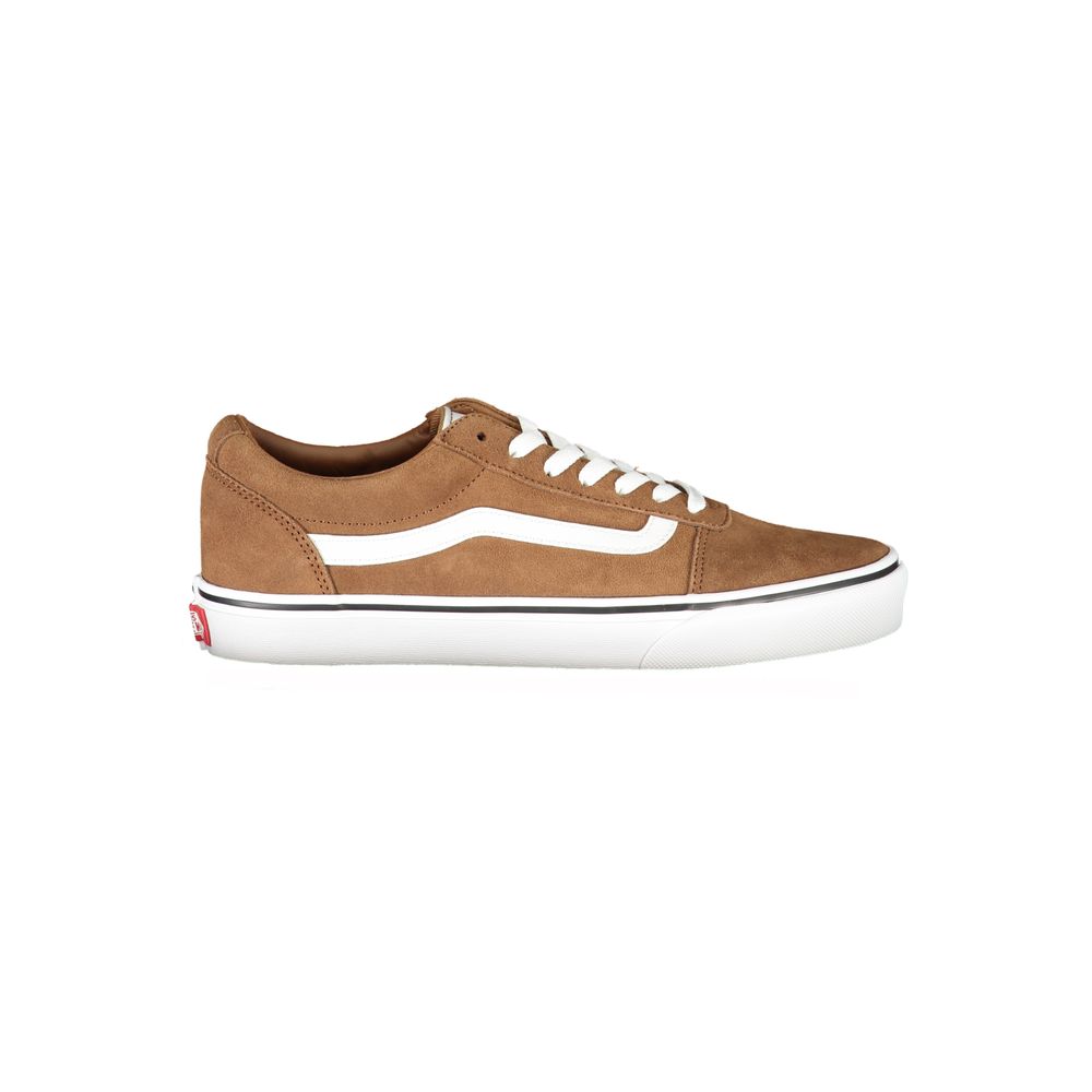 

Коричневые кроссовки из полиэстера Vans