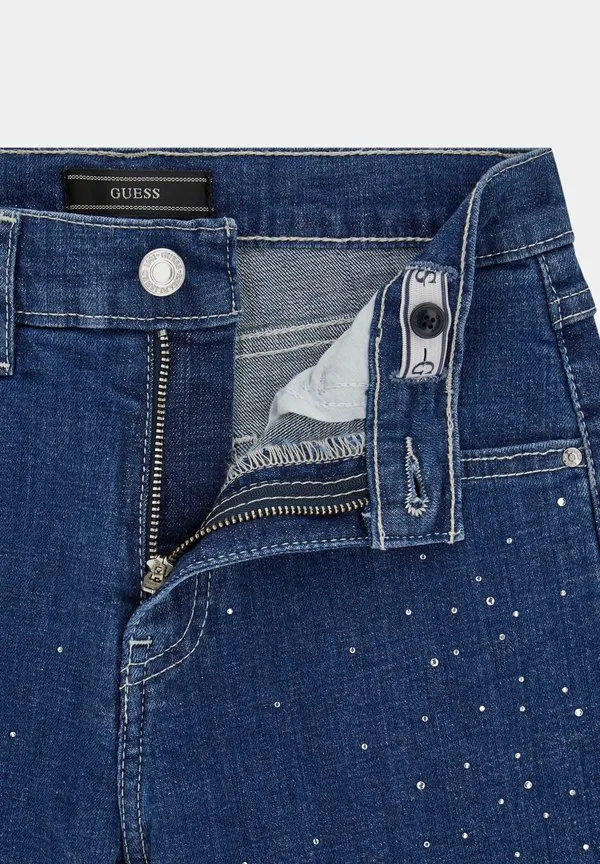 Джинсы свободного кроя mit strass Guess, Blau — фото 3