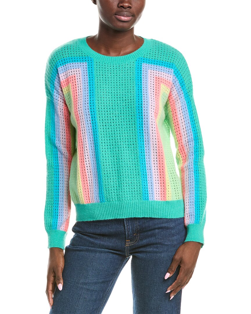

Брод Кашемир Рейнбоу Майя Кашемировый свитер Brodie Cashmere, зеленый