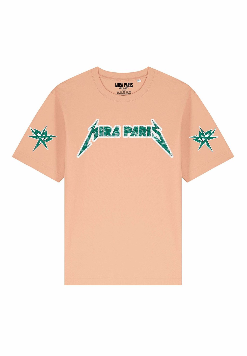 

Футболка с принтом Mira Paris, светло-розовый