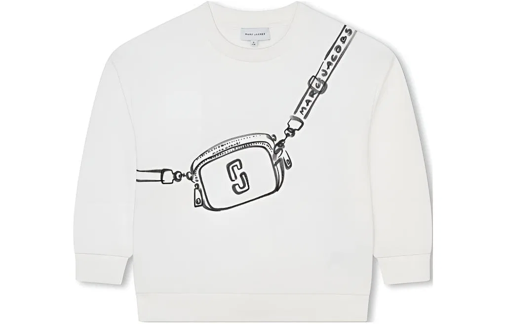 Свитшот FW23 White Kids' MARC JACOBS