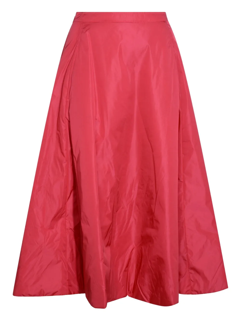 

А-силуэта юбка с вышитым логотипом Add, красный