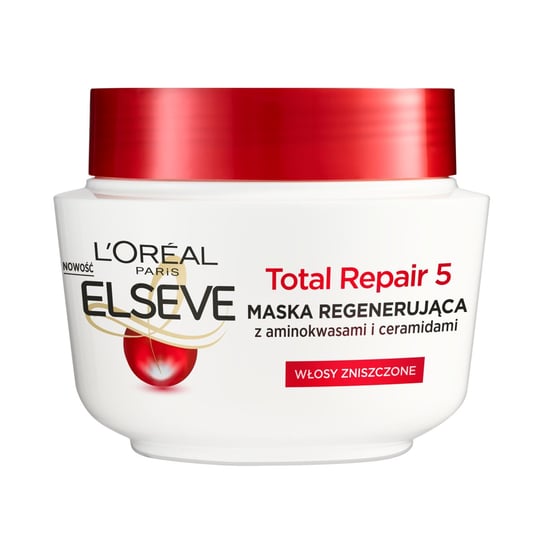 

Маска с заполняющей сывороткой, 300 мл L'oreal Paris, Elseve Total Repair 5, L'oréal Paris