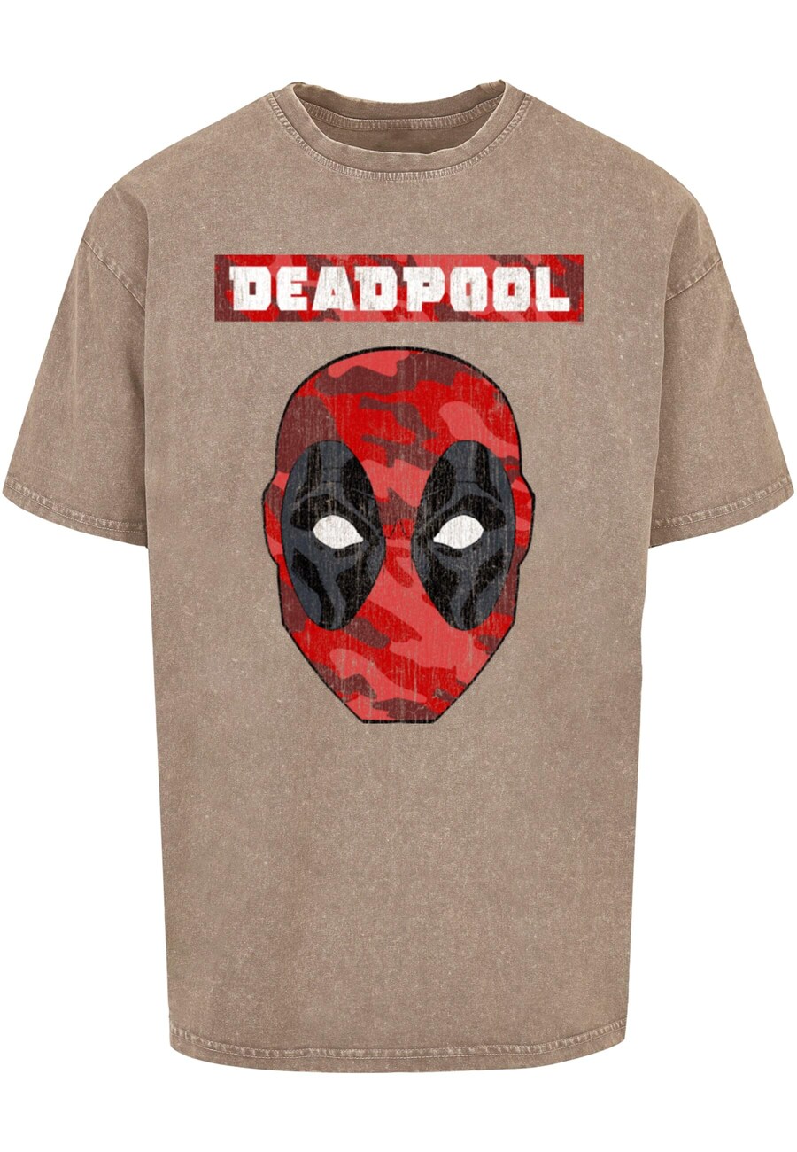 

Рубашка ABSOLUTE CULT Deadpool - Camo Head, хаки