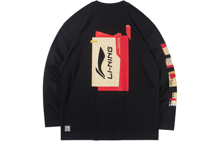 

LiNing Футболка Unisex Black из коллекции Sports Basketball, Черный, LiNing Футболка Unisex Black из коллекции Sports Basketball