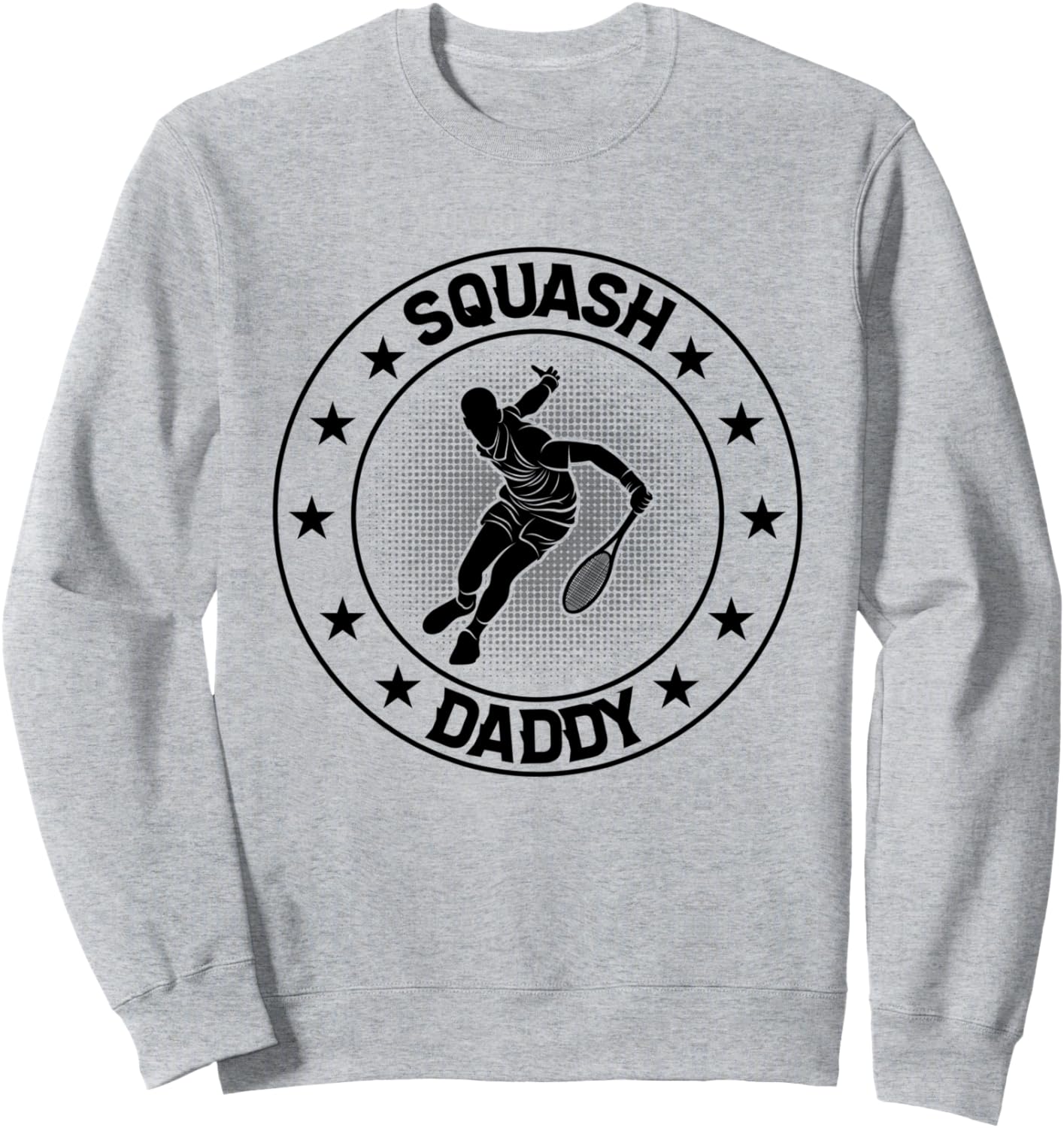 

Толстовка Squash Daddy Squash Player Daddy, серая