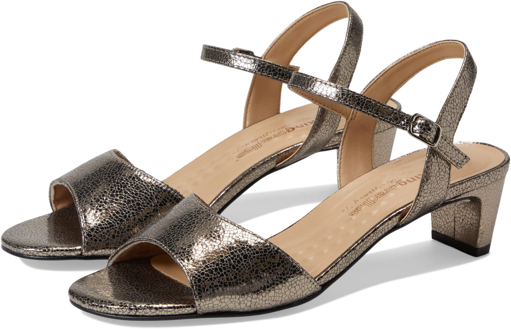 Туфли Walking Cradles Lydia, Pewter Jasmine Leather