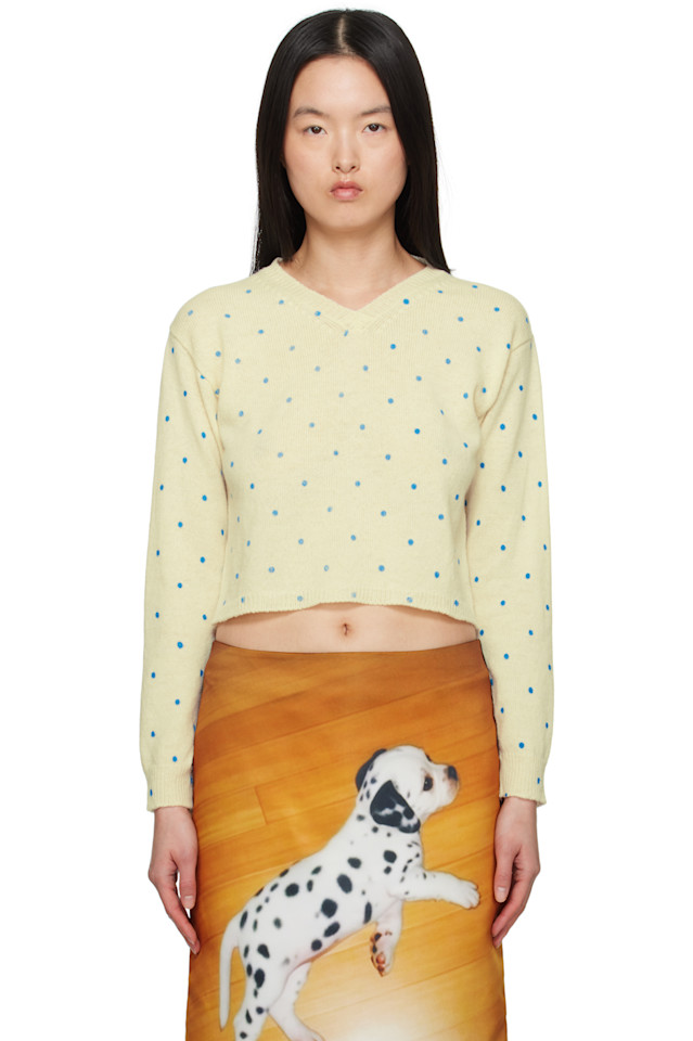 

Вязаный свитер Molly Ashley Williams, цвет polka dots