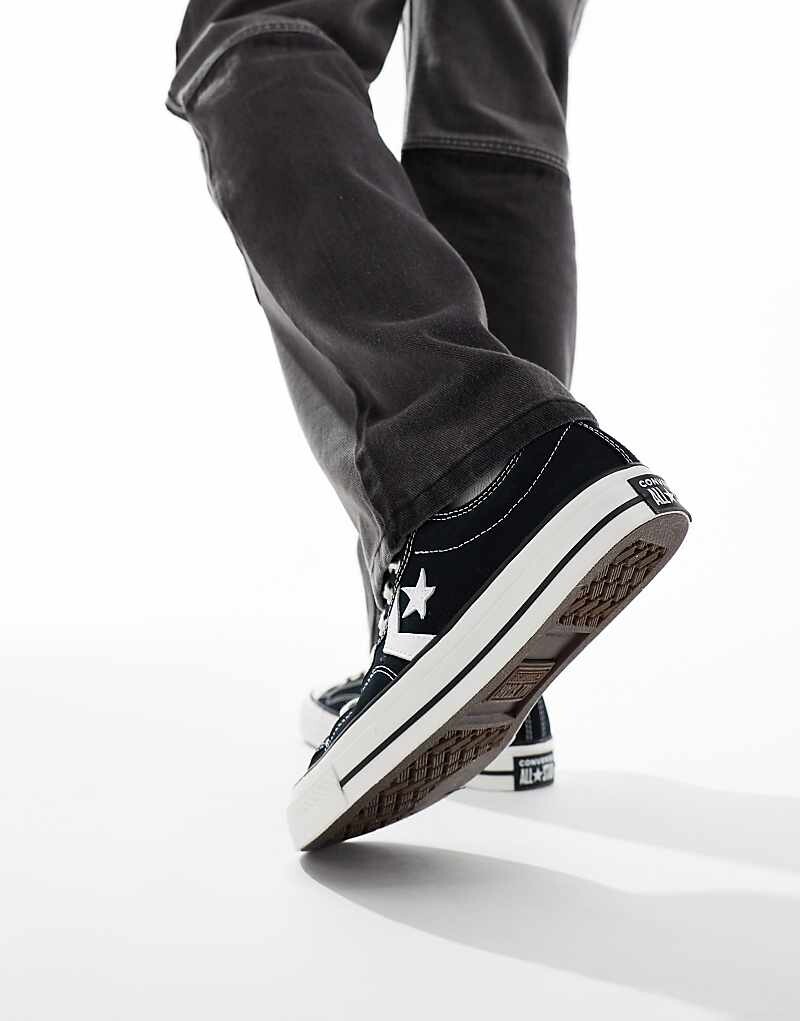 Converse – Star Player 76 Ox – Черная спортивная обувь — фото 2