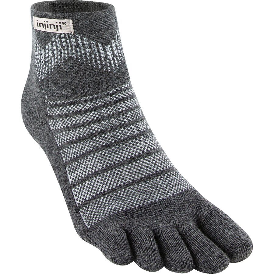 

Носки Injinji Outdoor Midweight Wool Mini Crew Injinji, Slate