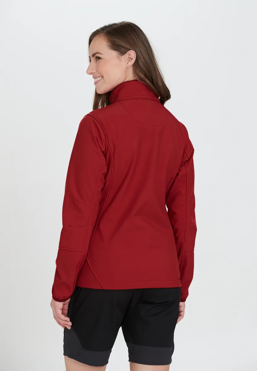 

Куртка WHISTLER Softshell "Covina" из водонепроницаемого и ветронепроницаемого функционального материала, красный