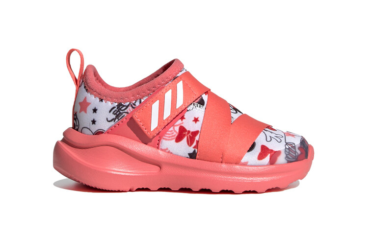 Кроссовки Disney X adidas Fortarun Toddler Shoes TD Mid-top Pink/White/Black — фото 2