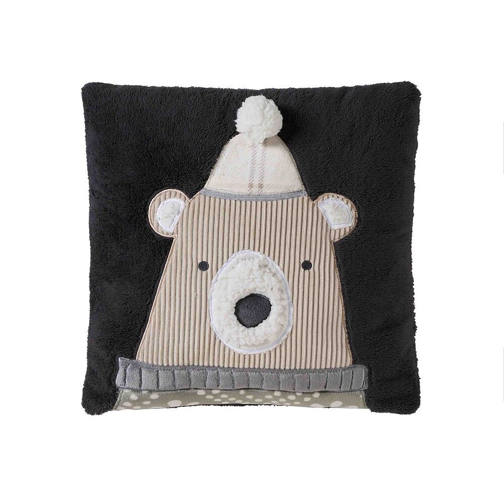 

Декоративная подушка Cuddl Duds Polar Bear, цвет Charcoal