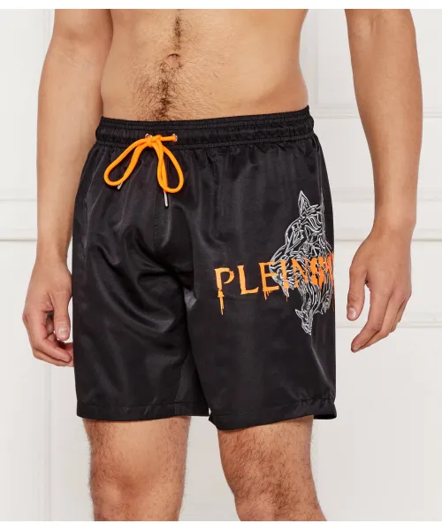 

Пляжные шорты Regular fit Plein Sport, черный